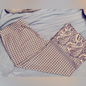 New York & Company Geometric Palazzo Pants